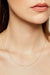 Diamond Initial Necklace - 14K Yellow