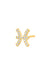 Diamond Pisces Earring