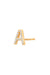 Diamond Initial Earring