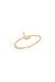 Diamond Initial Ring