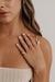 Diamond Leo Ring