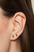Small Initial Earring