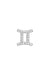 Diamond Gemini Earring