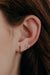 Diamond Capricorn Earring