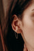 Diamond Initial Earring