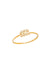 Diamond Aquarius Ring