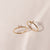 Diamond Initial Ring