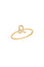 Diamond Leo Ring